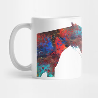 Girl with horse Mug